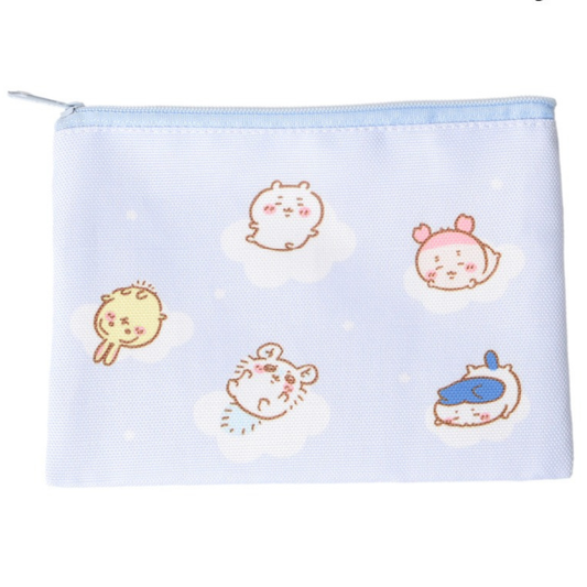 【韓國直運】 Chiikawa 方形收納袋|輕巧得意日常小物秒收好!