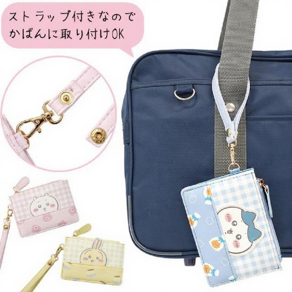 【日本直運】 Chiikawa 散銀卡片包|得意實用上班上學都啱用!