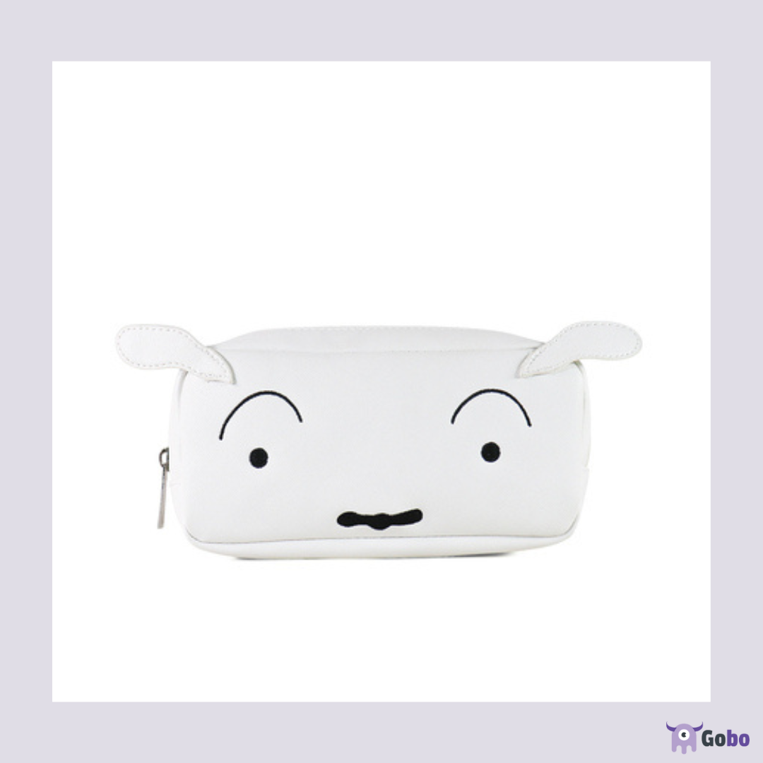 【日本正版】日本蠟筆小新立體筆袋