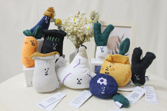 【韓國超熱賣】韓國超搞笑蔬菜10cm鎖匙扣