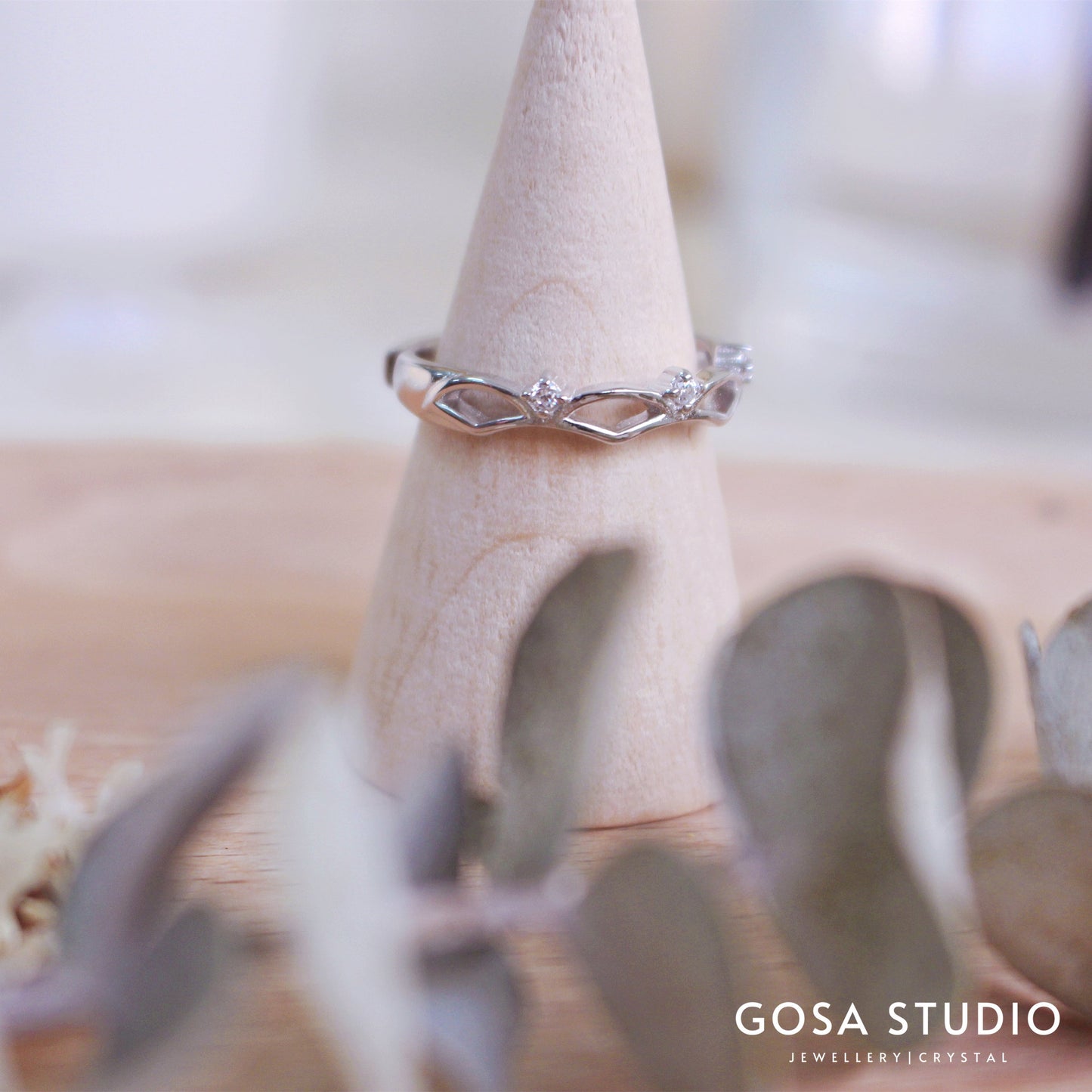 GR018 S925純銀 皇冠戒指