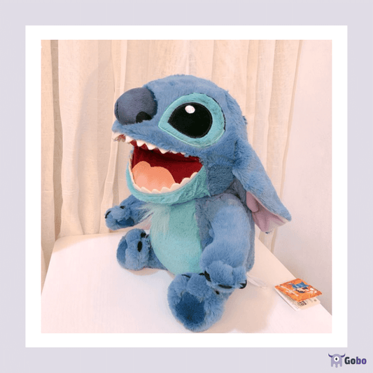 【正版授權】巨大史迪仔40cm毛茸茸公仔