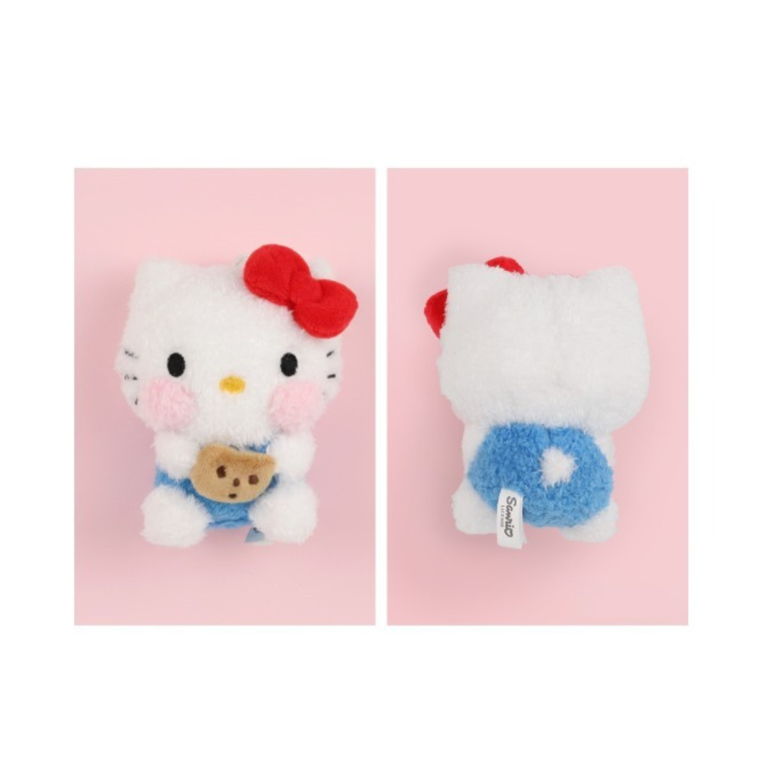 【韓國直運】 Sanrio 肉嘟嘟面袋飾掛件 13cm｜超得意小配件！上袋即提升可愛度！