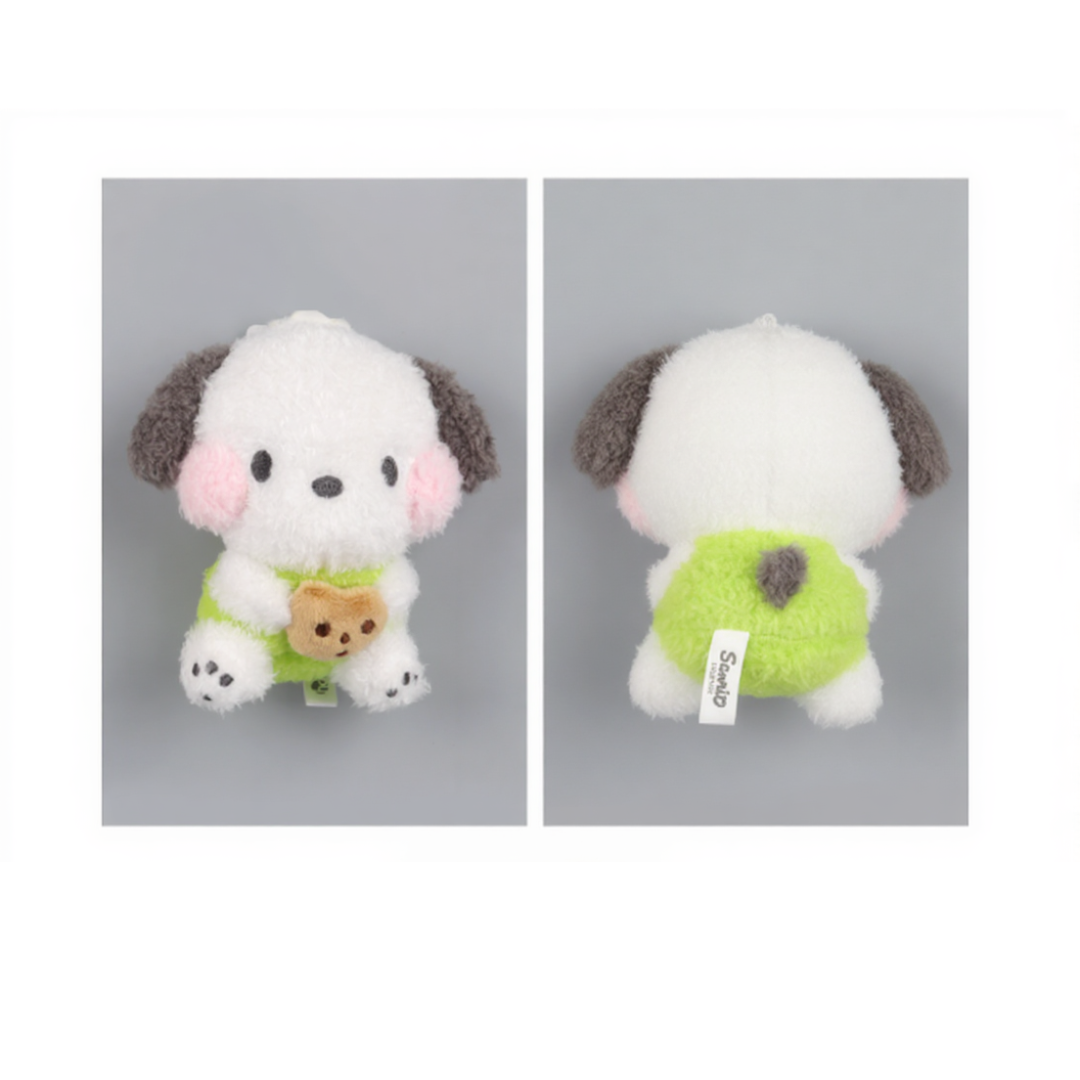 【韓國直運】 Sanrio 肉嘟嘟面袋飾掛件 13cm｜超得意小配件！上袋即提升可愛度！