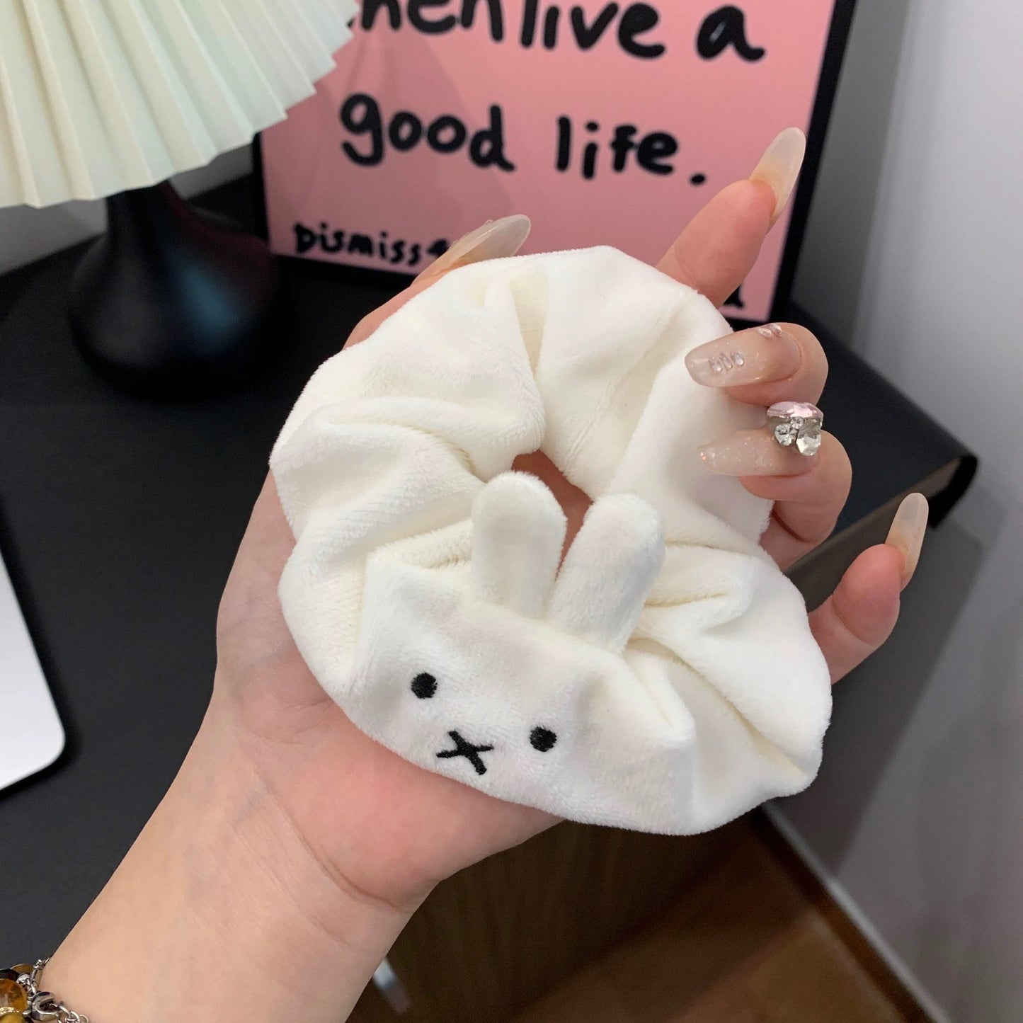 【韓國直運】 Miffy 得意棉質髮圈｜簡約可愛日常綁髮必備！