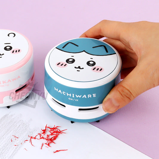 【韓國直運】Chiikawa迷你桌面吸塵器｜得意造型辦公讀書必備！