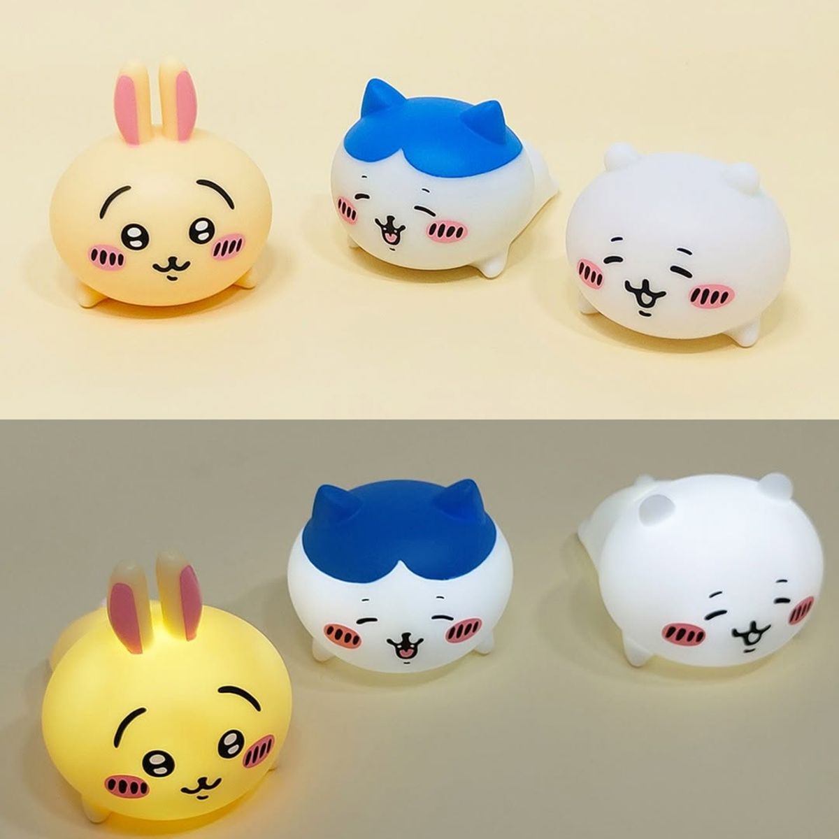 【韓國直運】Chiikawa夜光造型氛圍燈｜療癒小夜燈陪你入睡超可愛！