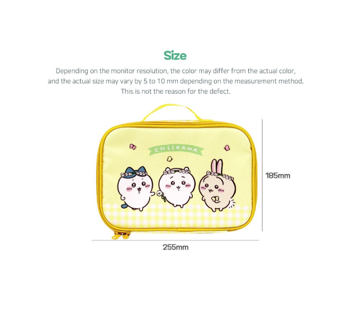 【韓國直運】 Chiikawa 收納袋｜得意實用出街旅行都啱用！