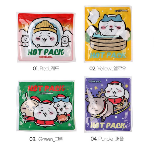 【韓國直運】 Chiikawa 暖暖貼Hot Pack｜冬天出街超實用！得意款式溫暖又療癒！