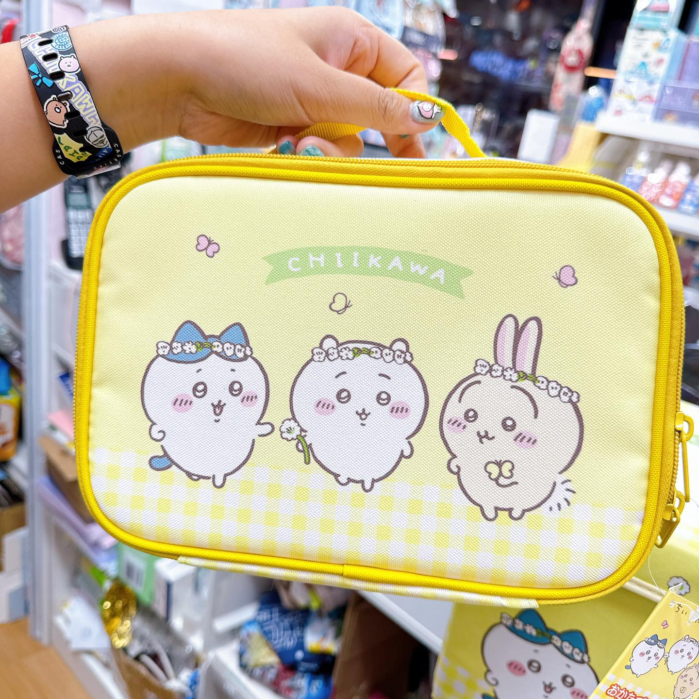 【韓國直運】 Chiikawa 收納袋｜得意實用出街旅行都啱用！