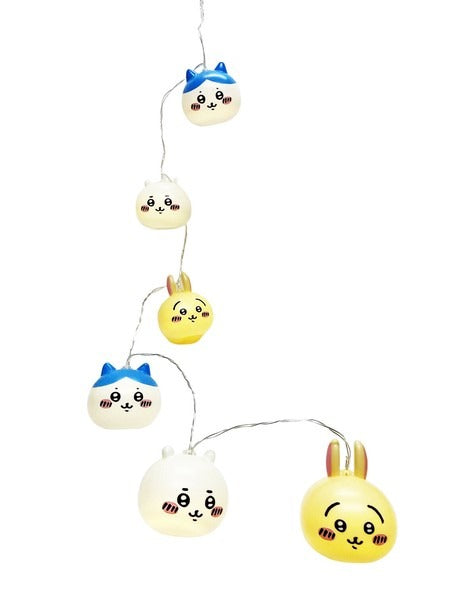 【日本直運】Chiikawa得意6連吊飾燈｜閃亮造型掛燈氣氛滿分！