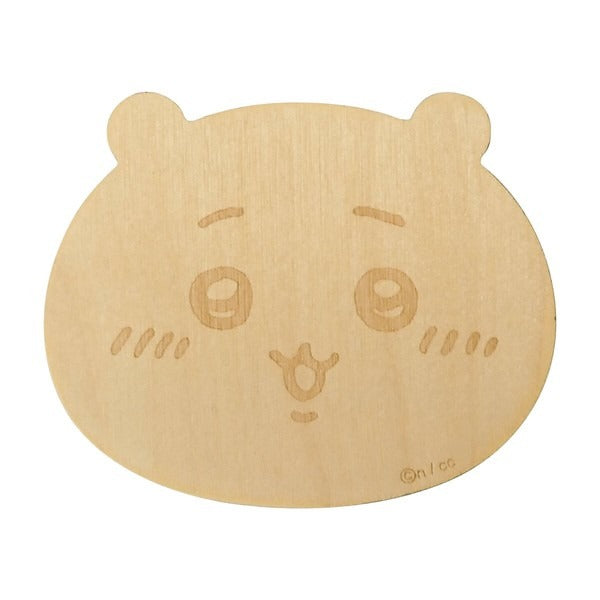 【日本直運】 Chiikawa 天然木質杯墊｜得意圖案！居家必備小物！