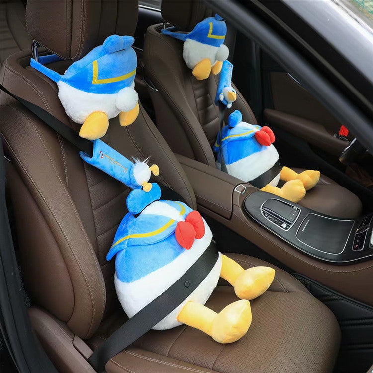 【Disney】Donald Duck 車用安全帶套｜粉絲必備！