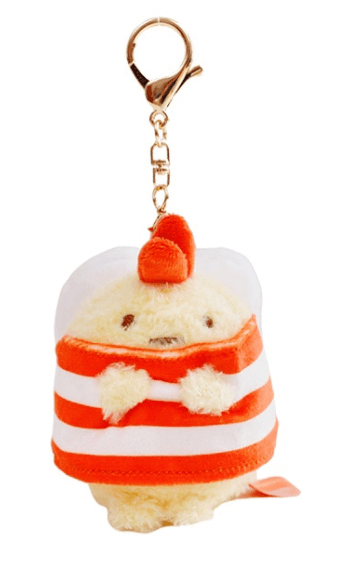 【正版授權】書包手袋適用～多款角落生物壽司鎖匙扣