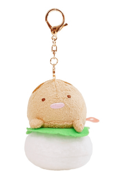 【正版授權】書包手袋適用～多款角落生物壽司鎖匙扣