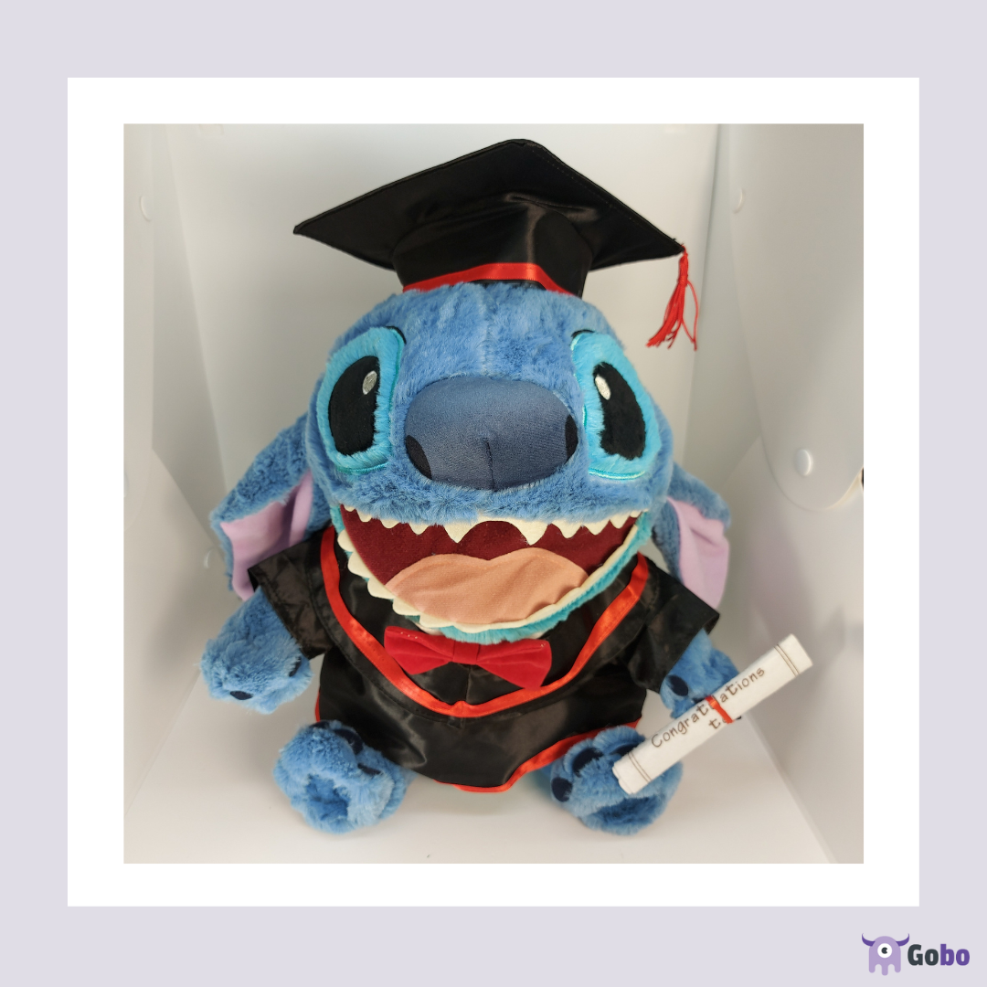 🎓史迪仔畢業公仔 40cm