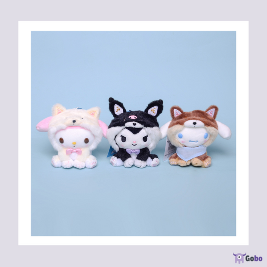 【最可愛狗狗Sanrio】 變身柴犬坐姿毛公仔