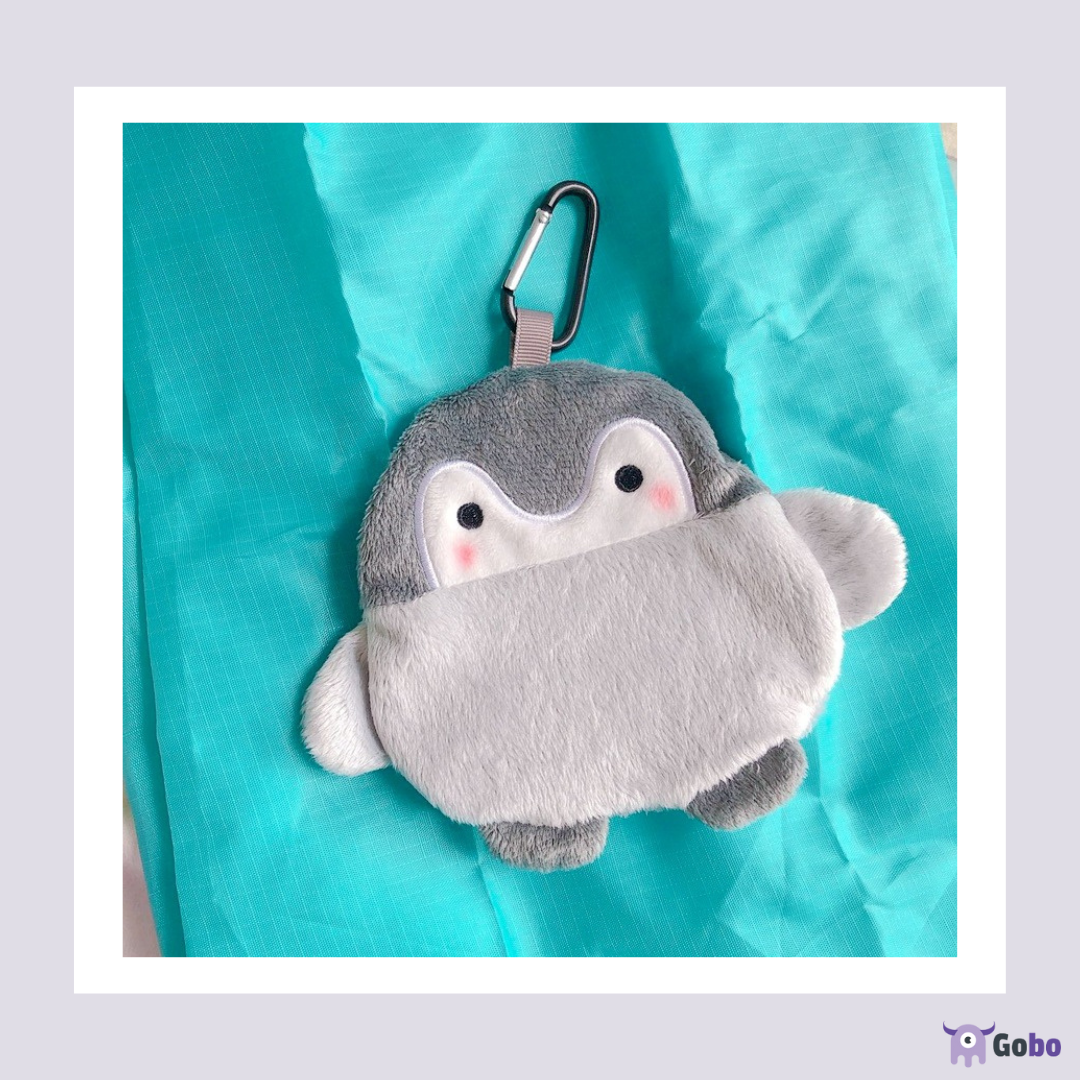 【Sanrio環保系列】大頭卡通方便摺叠環保購物袋