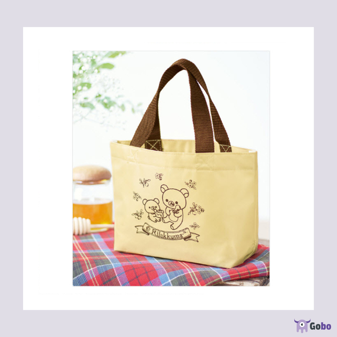 【最火熱】鬆弛熊手提環保便當袋