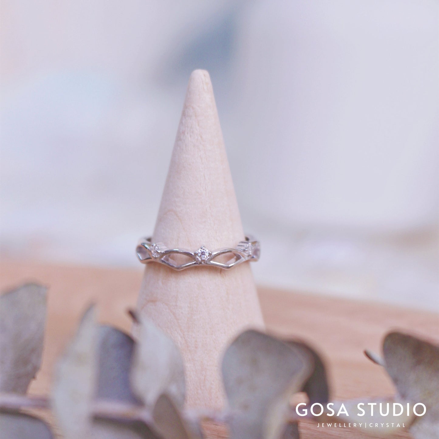 GR018 S925純銀 皇冠戒指