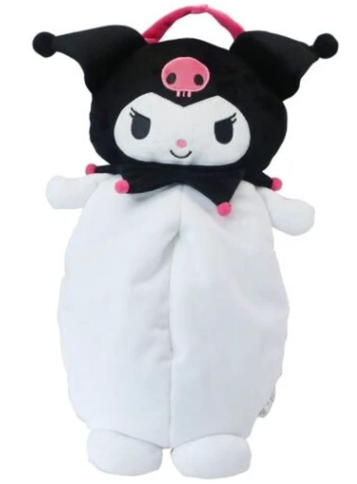 【日本直運】超可愛可掛牆Sanrio毛公仔紙巾盒｜六款選擇！辦公室、居家必備！