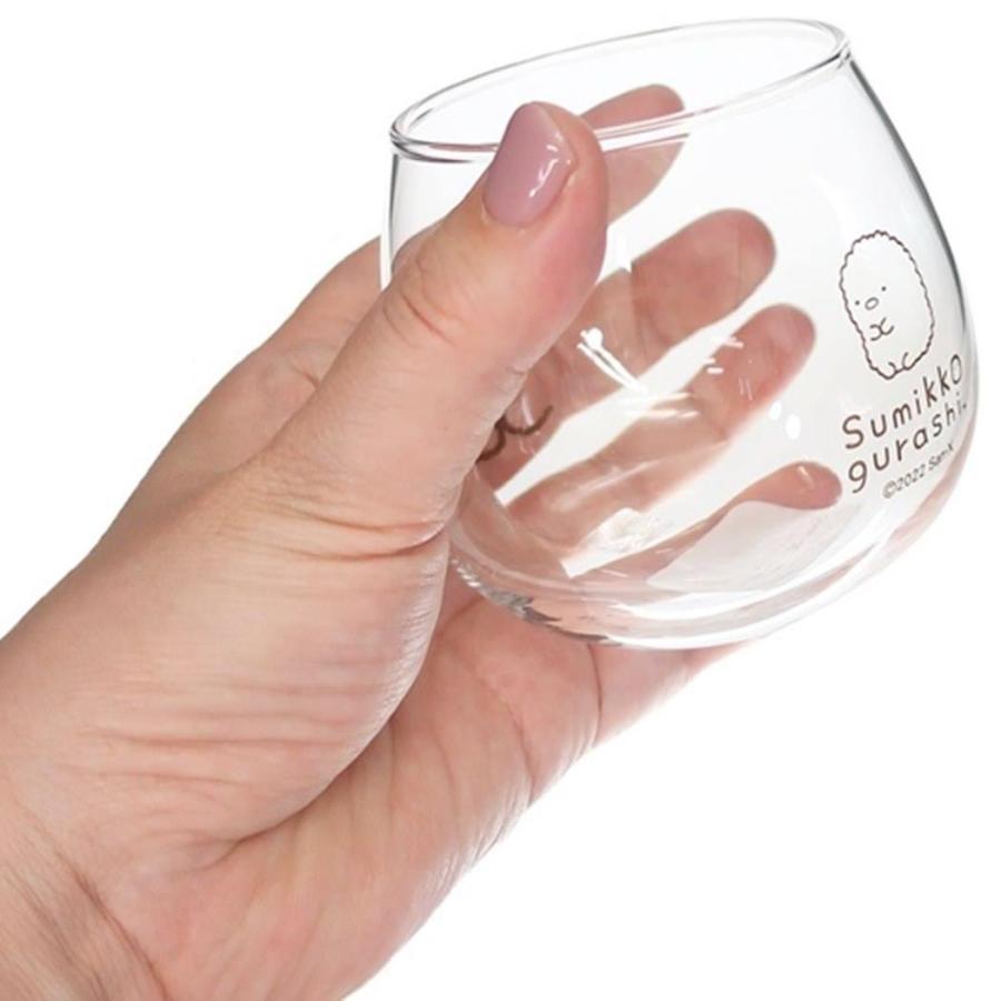 【日本直運】日本製角落生物不倒翁型玻璃杯｜5款選擇！超可愛！