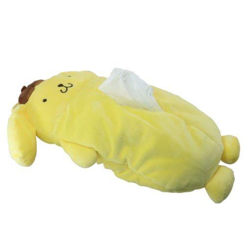 【日本直運】超可愛可掛牆Sanrio毛公仔紙巾盒｜六款選擇！辦公室、居家必備！